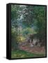 In Monceau Park, 1878-Claude Monet-Framed Stretched Canvas