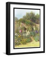 In Munstead Wood Garden, Gertrude Jekyll's Garden, Godalming, Surrey-Helen Allingham-Framed Giclee Print