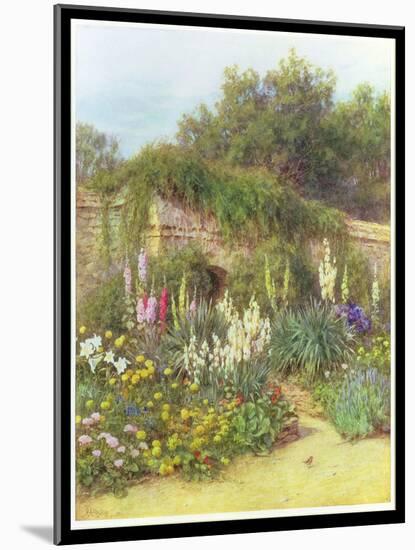 In Munstead Wood Garden, Gertrude Jekyll's Garden, Godalming, Surrey-Helen Allingham-Mounted Giclee Print