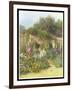 In Munstead Wood Garden, Gertrude Jekyll's Garden, Godalming, Surrey-Helen Allingham-Framed Giclee Print