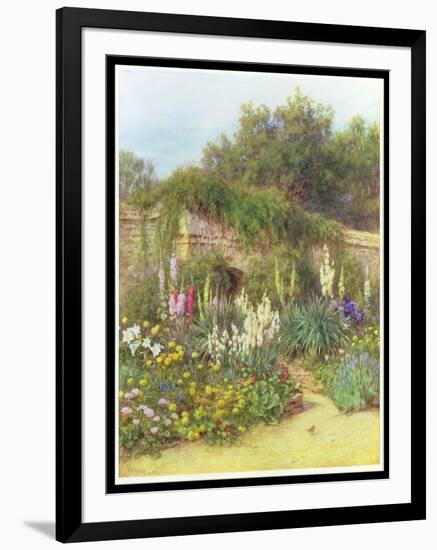 In Munstead Wood Garden, Gertrude Jekyll's Garden, Godalming, Surrey-Helen Allingham-Framed Giclee Print