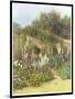 In Munstead Wood Garden, Gertrude Jekyll's Garden, Godalming, Surrey-Helen Allingham-Mounted Giclee Print