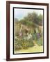 In Munstead Wood Garden, Gertrude Jekyll's Garden, Godalming, Surrey-Helen Allingham-Framed Giclee Print