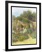 In Munstead Wood Garden, Gertrude Jekyll's Garden, Godalming, Surrey-Helen Allingham-Framed Giclee Print