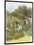 In Munstead Wood Garden, Gertrude Jekyll's Garden, Godalming, Surrey-Helen Allingham-Mounted Giclee Print