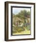 In Munstead Wood Garden, Gertrude Jekyll's Garden, Godalming, Surrey-Helen Allingham-Framed Giclee Print