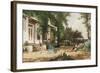 In My Neighbours Garden, 1883-Alfred Thompson Bricher-Framed Giclee Print