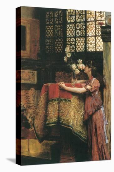 In My Studio-Sir Lawrence Alma-Tadema-Stretched Canvas