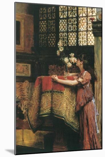 In my Studio-Sir Lawrence Alma-Tadema-Mounted Art Print