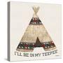 In My Teepee-Nicholas Biscardi-Stretched Canvas