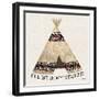 In My Teepee-Nicholas Biscardi-Framed Art Print