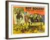 IN OLD CALIENTE, inset: Roy Rogers, far left: Roy Rogers, second from left: Mary Hart, 1939.-null-Framed Art Print