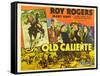 IN OLD CALIENTE, inset: Roy Rogers, far left: Roy Rogers, second from left: Mary Hart, 1939.-null-Framed Stretched Canvas