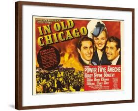 In Old Chicago, 1938-null-Framed Art Print