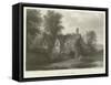 In Old Hyde Park-Patrick Nasmyth-Framed Stretched Canvas