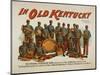 In old Kentucky - African American Band Poster-Lantern Press-Mounted Art Print