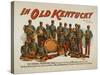 In old Kentucky - African American Band Poster-Lantern Press-Stretched Canvas