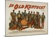 In old Kentucky - African American Band Poster-Lantern Press-Mounted Art Print