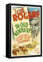 In Old Kentucky, Will Rogers, 1935-null-Framed Stretched Canvas