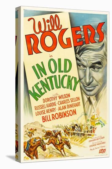 In Old Kentucky, Will Rogers, 1935-null-Stretched Canvas