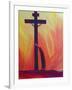 In Our Sufferings We Can Lean on the Cross by Trusting in Christ's Love, 1993-Elizabeth Wang-Framed Giclee Print