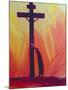 In Our Sufferings We Can Lean on the Cross by Trusting in Christ's Love, 1993-Elizabeth Wang-Mounted Giclee Print