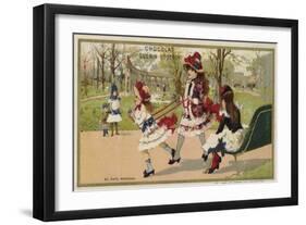 In Parc Monceau, Paris-null-Framed Giclee Print