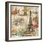 In Paris-Tyler Burke-Framed Art Print