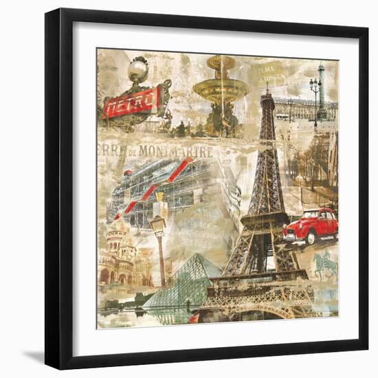 In Paris-Tyler Burke-Framed Art Print