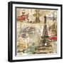 In Paris-Tyler Burke-Framed Art Print