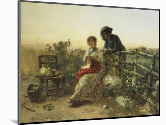 In Peacetime, Circa 1880-Gerolamo Induno-Mounted Giclee Print