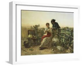In Peacetime, Circa 1880-Gerolamo Induno-Framed Giclee Print