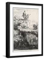 In Plato's "Republic" Socrates Likens Mankind to Prisoners in a Cave-Chevignard-Framed Photographic Print