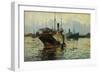 In Port-Guglielmo Micheli-Framed Giclee Print