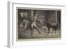 In Private Training-Frank Feller-Framed Giclee Print