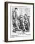 In Propriâ Personâ, 1875-Charles Samuel Keene-Framed Giclee Print