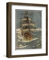 In Roaring Forties-Kenneth D Shoesmith-Framed Photographic Print