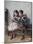 In School, 1883-Ralph Hedley-Mounted Giclee Print