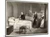 In Scutari Florence Nightingale Assists While a Doctor Puts a Splint on a Patient's Arm-Greatbach-Mounted Art Print