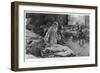 In Scutari Florence Nightingale Attends to a Patient-William Hatherell-Framed Photographic Print