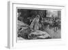 In Scutari Florence Nightingale Attends to a Patient-William Hatherell-Framed Photographic Print