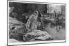 In Scutari Florence Nightingale Attends to a Patient-William Hatherell-Mounted Photographic Print
