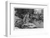 In Scutari Florence Nightingale Attends to a Patient-William Hatherell-Framed Photographic Print