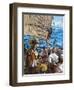 In Search of Buried Treasure: Fortune in a Coral Cave-Roger Payne-Framed Giclee Print