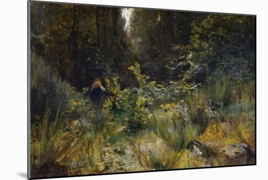 In Search of Firewood-Ernesto Rayper-Mounted Giclee Print