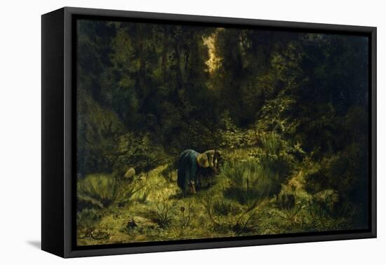 In Search of Firewood-Ernesto Rayper-Framed Stretched Canvas