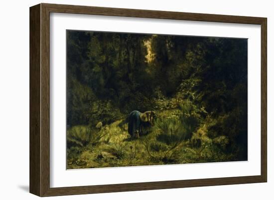 In Search of Firewood-Ernesto Rayper-Framed Giclee Print