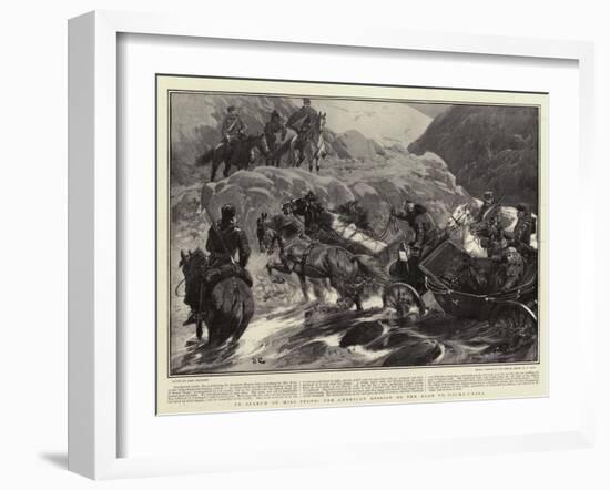 In Search of Miss Stone, the American Mission on the Road to Djuma-I-Bala-John Charlton-Framed Giclee Print