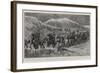 In Search of Miss Stone, the Departure of the American Mission from Seres to Djuma-Bali-John Charlton-Framed Giclee Print