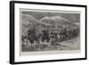 In Search of Miss Stone, the Departure of the American Mission from Seres to Djuma-Bali-John Charlton-Framed Giclee Print